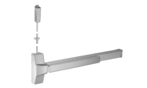 SCHLBR8630S Less Bottom Rod SVR Exit Device / Smooth Housing