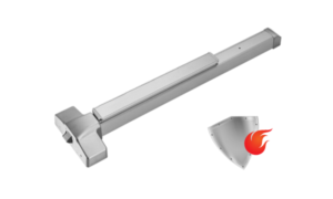 SCH8810F Heavy Duty Fire-Rated Rim Exit Device / Grooved Housing